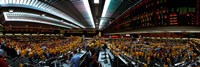 Interiors of a financial office, Chicago Mercantile Exchange, Chicago, Cook County, Illinois, USA Fine Art Print