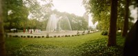 Fountain in a park, Prospect Park, Brooklyn, New York City, New York State, USA Fine Art Print