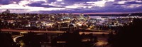 Aerial view of a city, Tacoma, Pierce County, Washington State, USA 2010 Fine Art Print