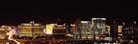 Las Vegas at Night, 2010 Fine Art Print