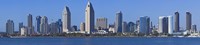 City at the waterfront, San Diego, California, USA 2010 Fine Art Print