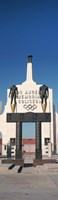 Entrance of a stadium, Los Angeles Memorial Coliseum, Los Angeles, California, USA Fine Art Print