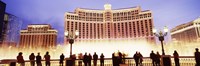 Bellagio Resort And Casino Lit Up At Night, Las Vegas Fine Art Print