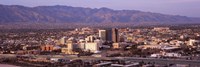 Aerial View of Tucson, Arizona, USA 2010 Fine Art Print