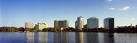 Lake Eola, Orlando, Florida (distant view) Fine Art Print