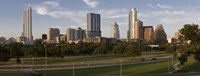 Buildings in a city, Austin, Texas by Panoramic Images - 27" x 9" - $28.99