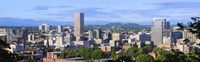 Portland skyline, Oregon Fine Art Print