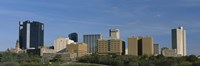 Buildings in Fort Worth, Texas Fine Art Print