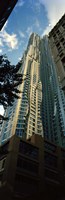 Low angle view of an apartment, Wall Street, Lower Manhattan, Manhattan, New York City, New York State, USA Fine Art Print