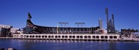 Baseball park at the waterfront, AT&T Park, 24 Willie Mays Plaza, San Francisco, California, USA Fine Art Print