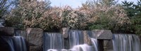 Waterfall, Franklin Delano Roosevelt Memorial, Washington DC, USA Fine Art Print