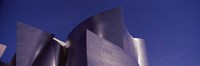 Walt Disney Concert Hall Building Against a Blue Sky, Los Angeles Fine Art Print