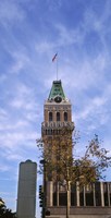 Low angle view of an office building, Tribune Tower, Oakland, Alameda County, California, USA Fine Art Print