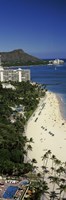 Beach in Honolulu, Hawaii Fine Art Print