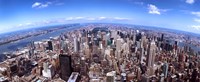 Aerial View of Manhattan Skyscrapers