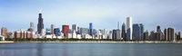 Skyscrapers at the waterfront, Lake Michigan, Chicago, Cook County, Illinois, USA 2011 Fine Art Print