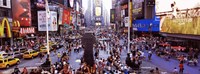 People in a city, Times Square, Manhattan, New York City, New York State, USA Fine Art Print