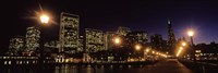 San Francisco Skyline at Night Fine Art Print