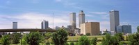 Downtown Tulsa from Centennial Park, Oklahoma Fine Art Print