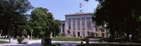 Government building in a city, City Hall, Raleigh, Wake County, North Carolina, USA Fine Art Print