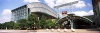 Baseball field, Minute Maid Park, Houston, Texas, USA Fine Art Print
