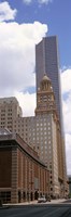 Skyscrapers in a city, Houston, Texas, USA (vertical) Fine Art Print