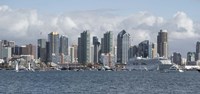 San Diego City Skyline Fine Art Print