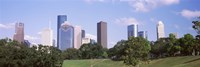 Downtown skylines, Houston, Texas Fine Art Print
