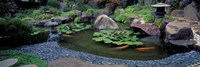 Japanese Garden, University of California, Los Angeles by Panoramic Images - 27" x 9"