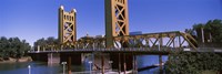 Tower Bridge, Sacramento, CA , USA Fine Art Print