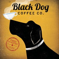 Black Dog Coffee Co. Fine Art Print