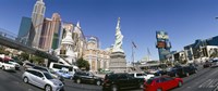 New York New York Hotel, MGM Casino, Excalibur Hotel and Casino, The Strip, Las Vegas, Clark County, Nevada, USA by Panoramic Images - 27" x 9"
