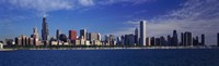 Chicago Skyline from Lake Michigan Fine Art Print