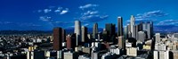 Skyline from TransAmerica Center Los Angeles CA USA Fine Art Print