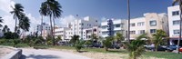 Ocean Drive, South Beach, Miami Beach, Florida, USA Fine Art Print
