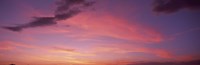 Clouds in the sky at dusk, Phoenix, Arizona, USA Fine Art Print