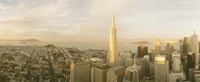 USA, California, San Francisco, Skyline with Transamerica Building Fine Art Print