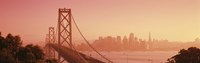 San Francisco Skyline with Bay Bridge Fine Art Print
