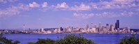 Puget Sound, City Skyline, Seattle, Washington State, USA Fine Art Print