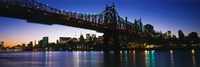 USA, New York City, 59th Street Bridge Fine Art Print