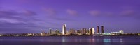 USA, California, San Diego, dusk Fine Art Print