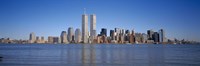 Skyscrapers at the waterfront, World Trade Center, Lower Manhattan, Manhattan, New York City, New York State, USA Fine Art Print
