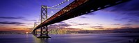 Bay Bridge at Twilight Fine Art Print