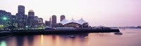 Skyscrapers at the waterfront, Charles river, Boston, Massachusetts, USA Fine Art Print