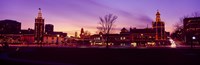 Buildings in a city, Country Club Plaza, Kansas City, Jackson County, Missouri, USA by Panoramic Images - 36" x 12"