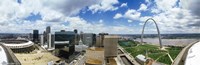 Buildings in a city, Gateway Arch, St. Louis, Missouri, USA Fine Art Print
