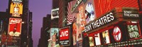 Billboards On Buildings, Times Square, NYC, New York City, New York State, USA Fine Art Print