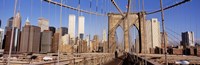 Brooklyn Bridge Manhattan New York NY USA Fine Art Print