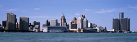 Detroit Waterfront, Michigan (close-up) Fine Art Print