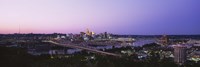Cincinnati, Ohio at Dusk Fine Art Print